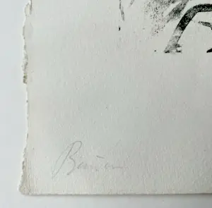 Max Uhlig - Baum, Lithografie, Vorzugsdruck mit Widmung kopen? Bied vanaf 85!