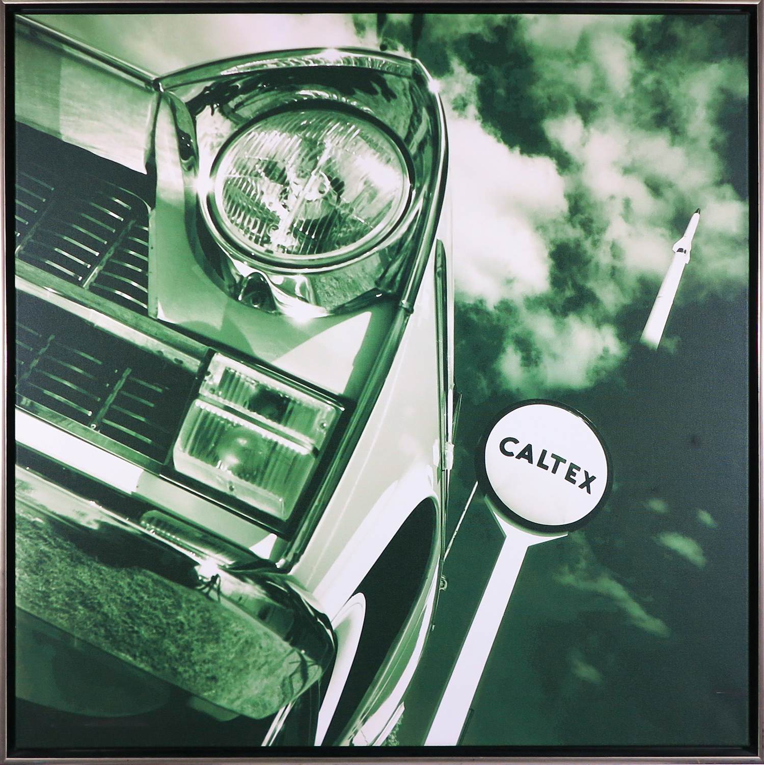 Paul Huf - Fotografie, Caltex - Ingelijst verkocht voor € 100!