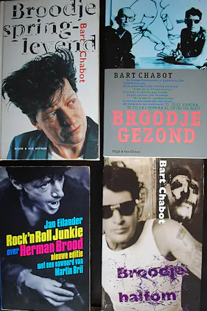 Herman Brood - " Love You " - ingelijste zeefdruk op canvas spieraam & 4 boeken kopen? Bied vanaf 100!
