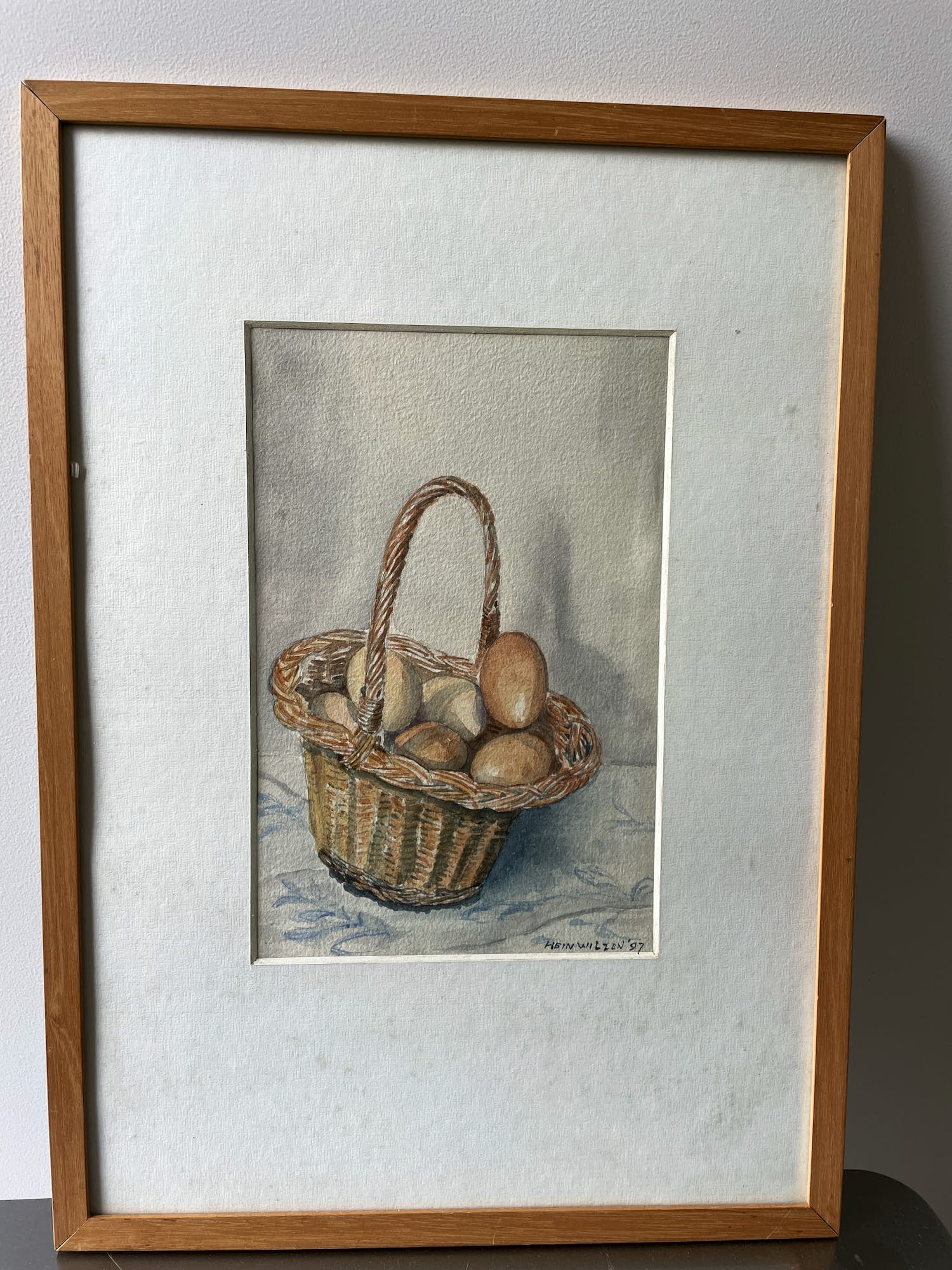 Hein Wilzen - Mandje met eieren kopen? Bied vanaf 50!