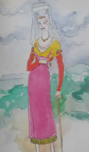 Kees van Dongen - Liste de grands vins met 15 aquarellen van Kees Van Dongen kopen? Bied vanaf 75!