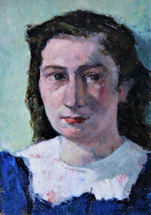 Jan Battermann - Portret van een jongedame kopen? Bied vanaf 100!