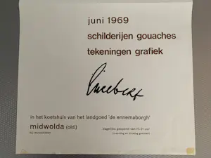 Lucebert - Tentoonstellingsaffiche kopen? Bied vanaf 1!