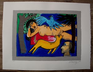 Corneille - Zeefdruk: Scènes Champêtre - 1998 kopen? Bied vanaf 199!