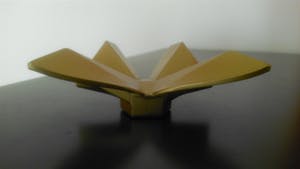 Brons (Onbekend) - Kubistische vogel en vlinder kopen? Bied vanaf 19!