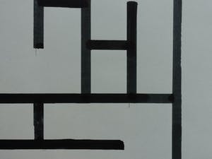 Siep van den Berg - #CONSTRUCTIVISTISCHE PENTEKENING # 1990, mint- kopen? Bied vanaf 49!