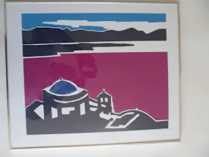 Bob Immink - Zeefdruk, Landschap kopen? Bied vanaf 40!