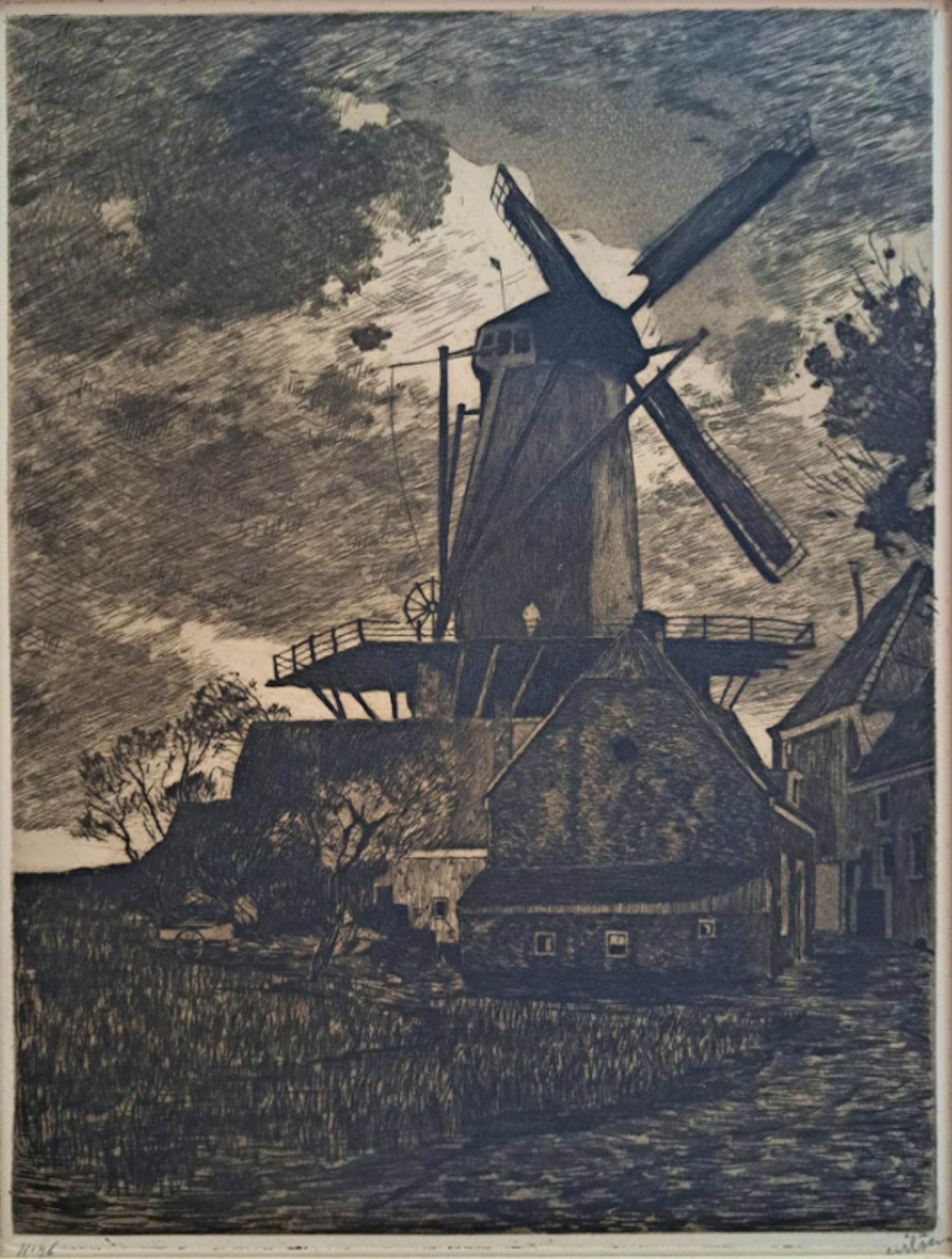 Willem Witsen - Korenmolen, Wijk bij Duurstede kopen? Bied vanaf 250!