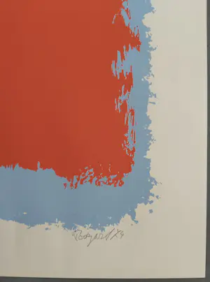 Bram Bogart - ingelijste gesigneerde zeefdruk kopen? Bied vanaf 869!