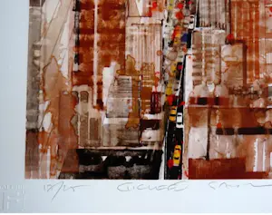 Gottfried Salzmann - Giclee NY perspective I kopen? Bied vanaf 100!