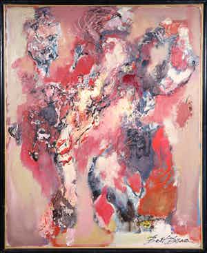 Bert Braam - Acryl op doek, Timeless (Groot) verkocht voor € 120!