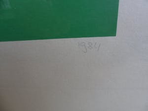 Niet of onleesbaar gesigneerd - Zeefdruk, Golfer. kopen? Bied vanaf 1!