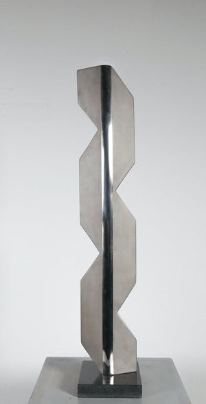 John Spek - Aluminium, Geometrisch abstract sculptuur kopen? Bied vanaf 100!