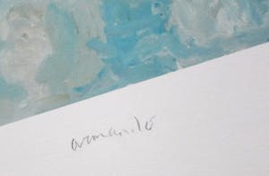 Armando - Gestalt blau 2017 - handgesigneerde Giclée - oplage 25 kopen? Bied vanaf 159!