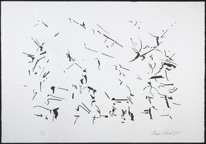 Henri Plaat - Litho, Compositie met figuren kopen? Bied vanaf 1!