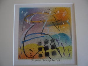 Frank Lengvenius - Zeefdruk. Titel, "Live II". kopen? Bied vanaf 20!