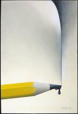 John Verberk - Gemengde techniek op papier, Potlood kopen? Bied vanaf 1!