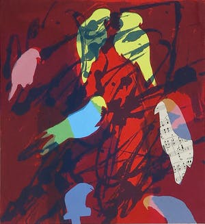 Joke Keuning - Zeefdruk, Zeg m'n liefje wat wil je nog meer kopen? Bied vanaf 1!