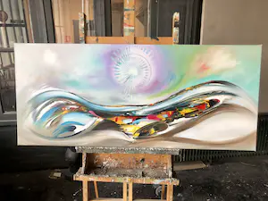 Gena - Abstract “ Energie “ kopen? Bied vanaf 249!