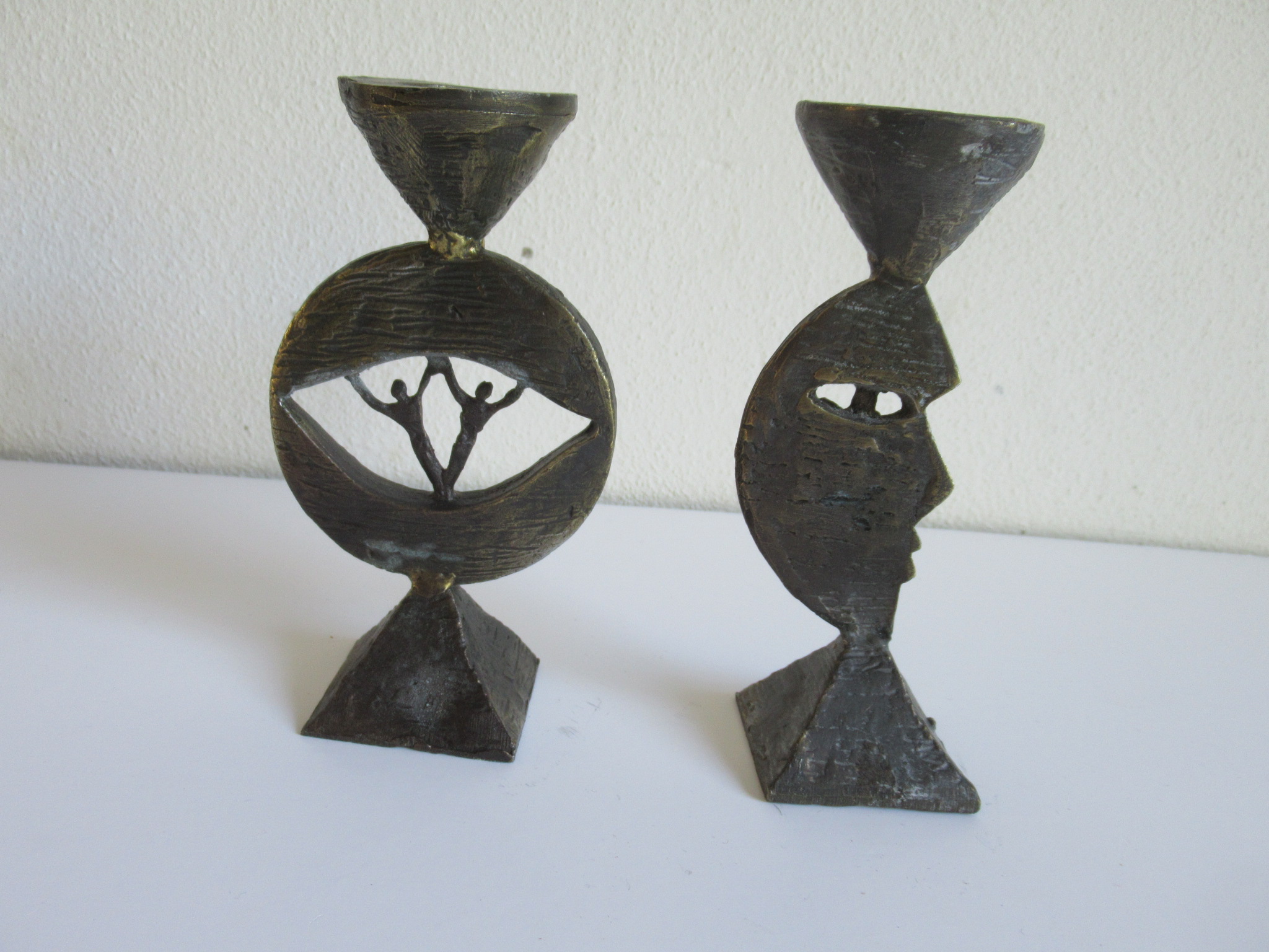 Corry Ammerlaan - Bronzen kaarsentandaard kopen? Bied vanaf 1!