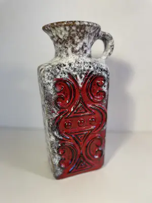 West Germany Ceramano - Lava vaas - West-Duitsland kaufen? Bieten Sie von 45!