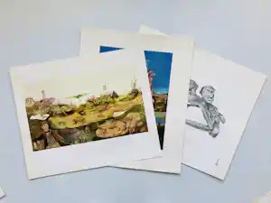Melle Oldeboerrigter - Portfolio met 14 litho's verkauft für € 75!