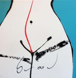Herman Brood - Kleurenzeefdruk HIPS ( mint) Handgesigneerd. verkocht voor € 275!