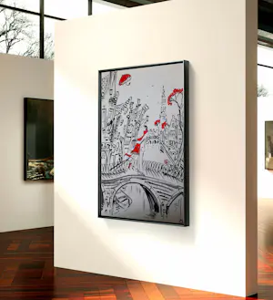 Elva Polyakova - In Amsterdam x 3 painting's kopen? Bied vanaf 10!