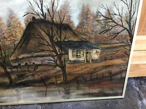 Niet of onleesbaar gesigneerd - Brabants gehucht. kopen? Bied vanaf 1!