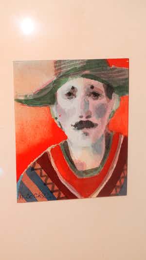 Marcel Cockx - icoonschilderij verkocht voor € 40!