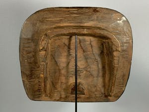 Teke - 180824 - Tribal used African Bateke mask - Congo. kopen? Bied vanaf 45!