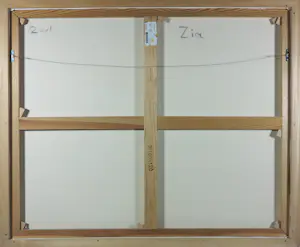 Henk Kuijpers - Acryl op doek, Zia - Ingelijst kopen? Bied vanaf 120!