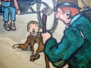 Cecil Charles Windsor Aldin - The Bluemarket Races on the Road -litho 1901- kopen? Bied vanaf 1!