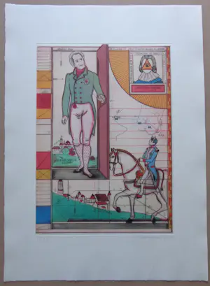 Johannes Vennekamp - LOT VAN 10 STUKS / NAPOLEON / KLEURETS-AQUATINT / 73x53cm / SIG kopen? Bied vanaf 145!
