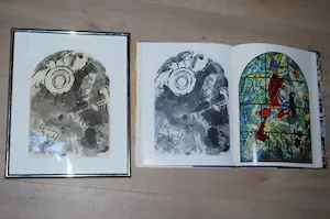Marc Chagall - Litho * Levi * in kunstboek-+-extra: werk uit 1962, in beperkte oplage kopen? Bied vanaf 75!