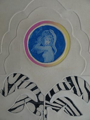 Niet of onleesbaar gesigneerd - Reliëfdruk , “Creation” – gesigneerd – 1971 – nr 14 van 21 ex. kopen? Bied vanaf 10!