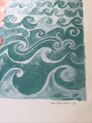 Ada Breedveld - Vrouw met Vis , 17/100. (laatste exemplaar !) kopen? Bied vanaf 50!