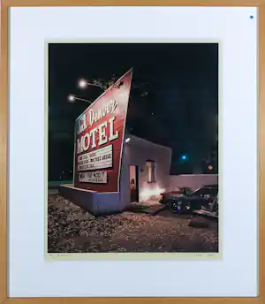 Bert Houweling - Foto, Taos - Ingelijst verkauft für € 110!