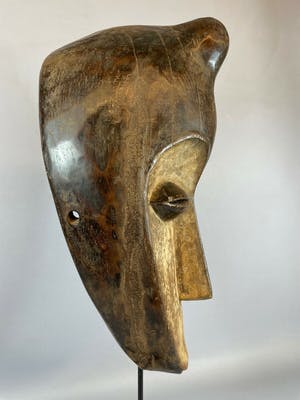 Makonde - 210946 - African Mahogwe mask - Gabon. kopen? Bied vanaf 45!
