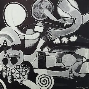 Corneille - Exhibition of new paintings (1971), publicatie met originele litho kopen? Bied vanaf 1!
