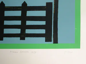 Harrie Gerritz - Ingelijste zeefdruk , Het veldboeket wordt steeds kleiner – 1979 kopen? Bied vanaf 50!