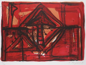 Theo Kuijpers - Litho, Zonder titel - Ingelijst kopen? Bied vanaf 70!