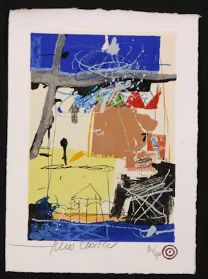 Theo Koster - Serie van 5 zeefdrukken met collage-elementen kaufen? Bieten Sie von 50!
