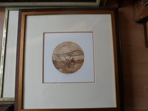 Leentje Linders - Ets. Titel, "De Vliegende Fiets". kopen? Bied vanaf 20!