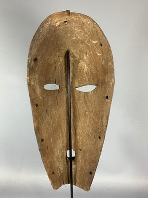 Luba - Tribal used African mask from the Luba - Congo. kopen? Bied vanaf 45!