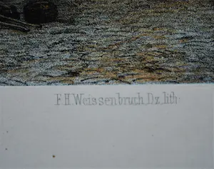 Frederik Hendrik Weissenbruch - Stadhuis Den Haag - kleurenlitho kopen? Bied vanaf 45!