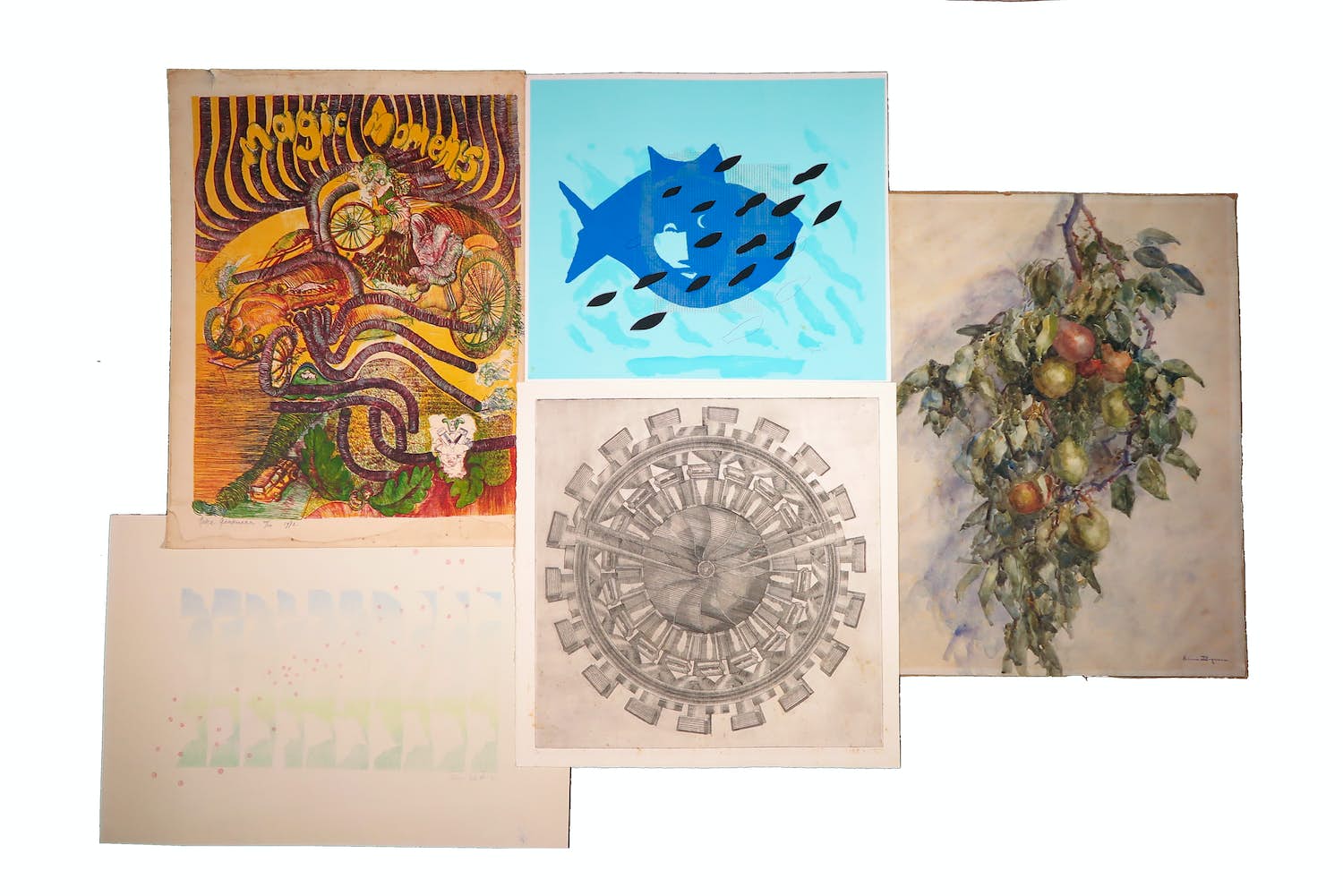 Herman Bogman (jr.) - en anderen - Lot van 10 werken verkocht voor € 1!