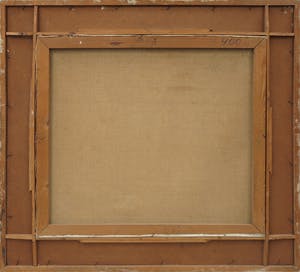 Jean Nies - Olieverf op doek, Boerin met appels - Ingelijst (Groot) kopen? Bied vanaf 1!