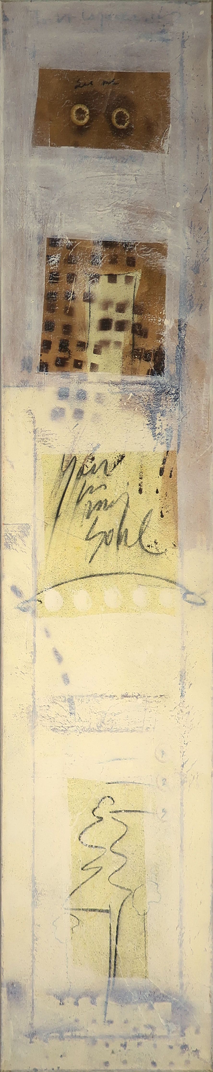 Frank Lengvenius - Acryl op doek, tweeluik Your in my Soul - Ingelijst (Zeer groot) kopen? Bied vanaf 200!