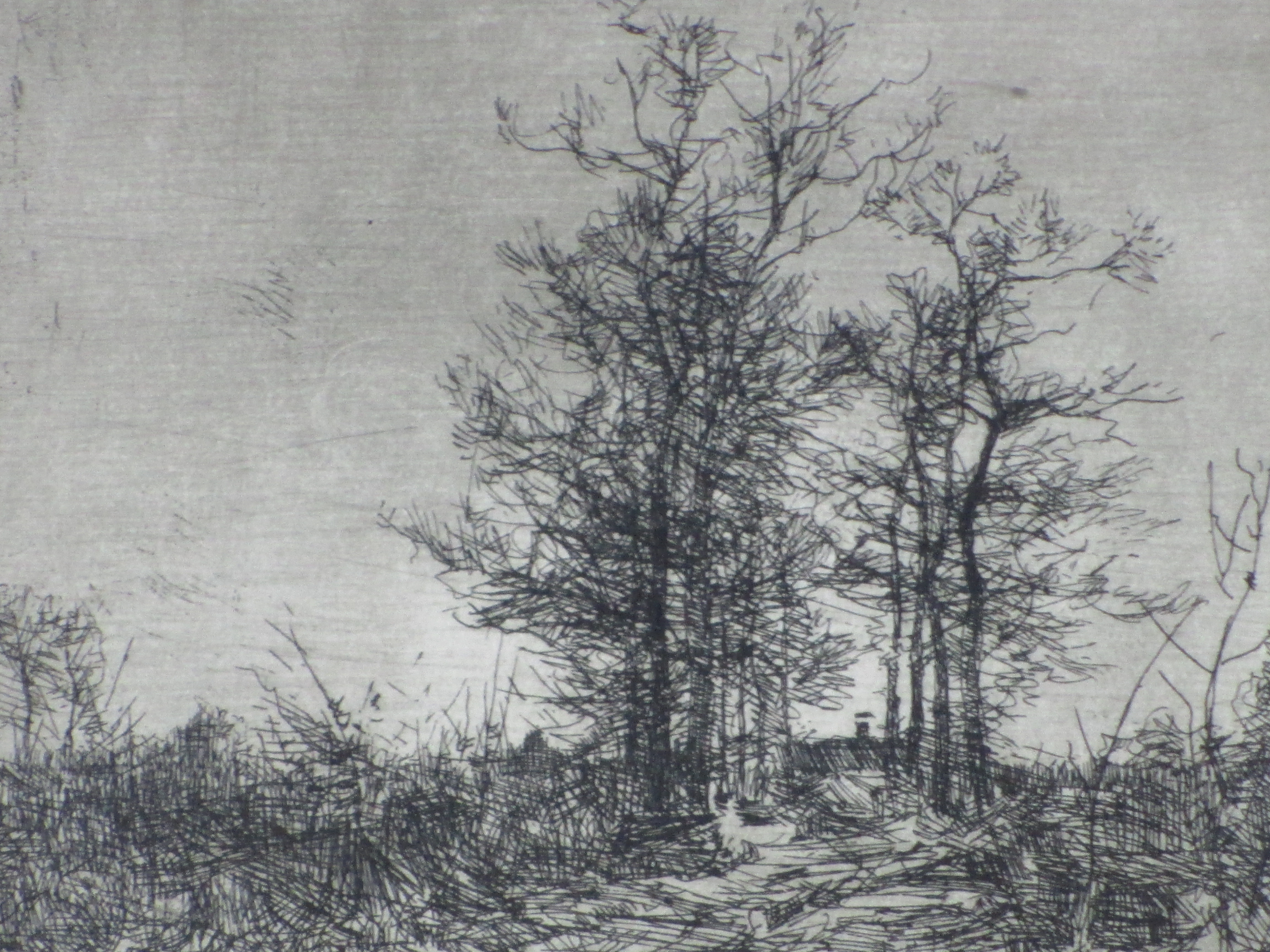 Willem Bastiaan Tholen - Laantje bij Ewijkshoeve - Ets kopen? Bied vanaf 35!